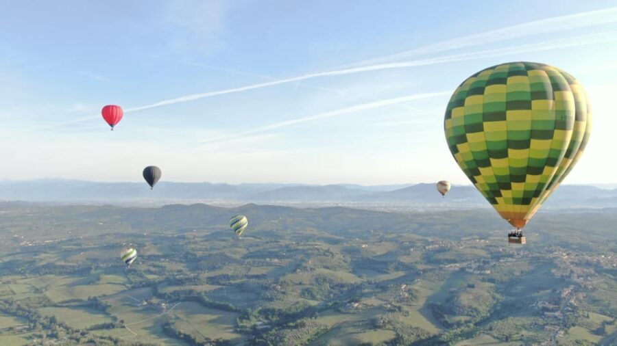 Hot Air Balloon, Pienza, Montalcino, Val D'orcia - The 3-Hour Flow: From Inflating to Breakfast