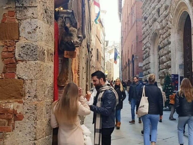 Siena walking tour with lunch & Chianti wine - Meeting at Hotel NH Siena and how the route flows