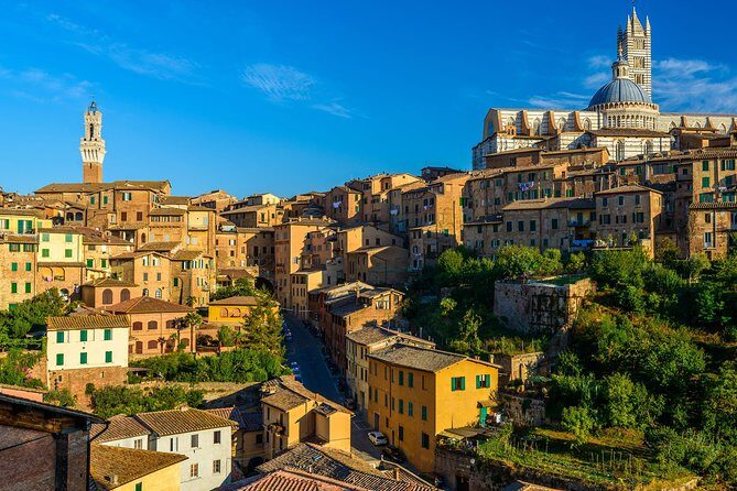 Skip the Line: Siena Duomo and City Walking Tour - Basilica Cateriniana di S. Domenico: red brick Gothic and Catherine relics