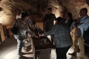 Small group Chianti Classico & Brunello wine region from Siena - Castellina in Chianti: organic boutique winery, medieval cellars, and Tuscan food tasting